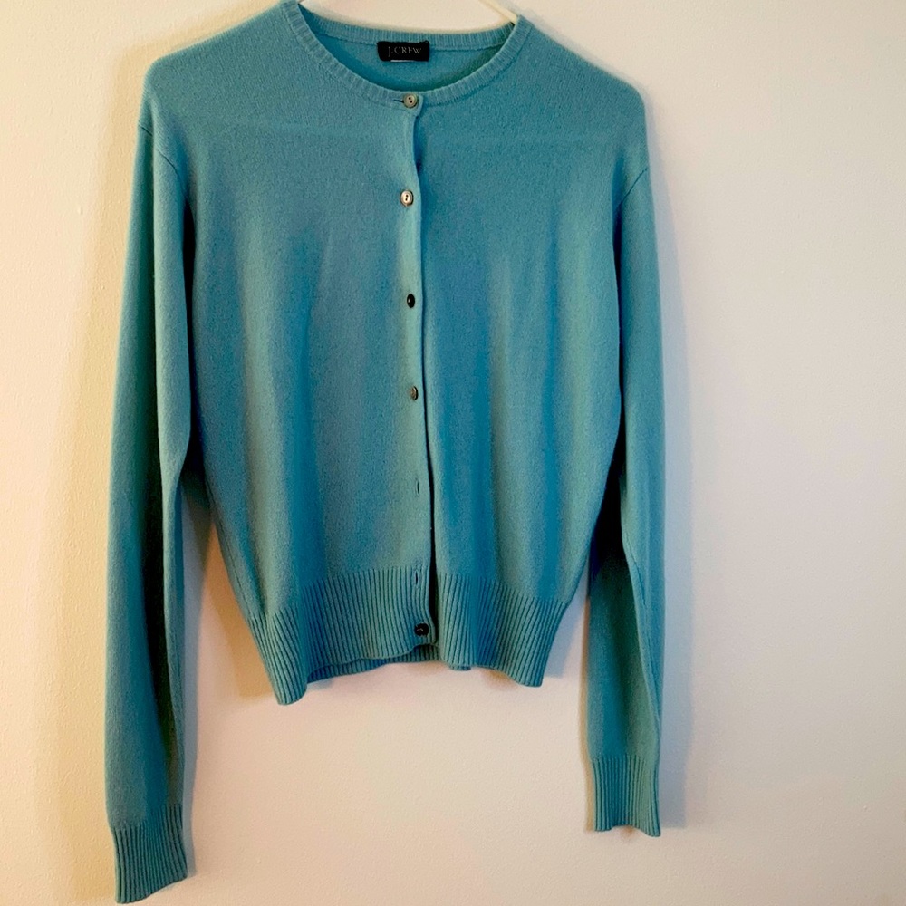 J Crew cashmere cardigan size S